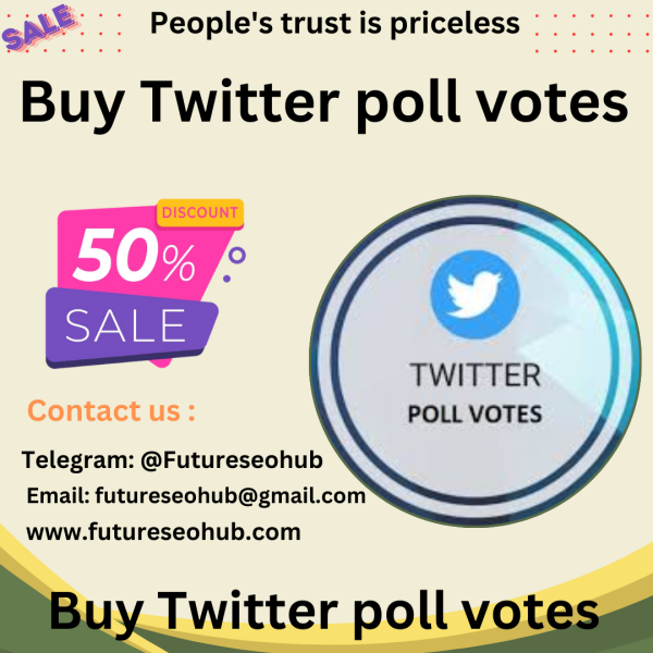 Buy Twitter poll votes