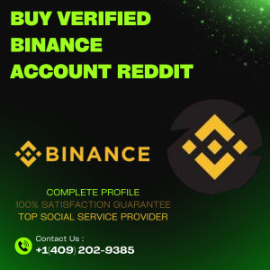Buy verified Binance account Reddit